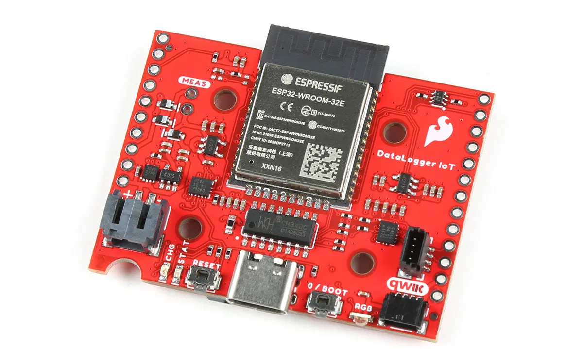 Sparkfun DataLogger IoT giá rẻ tương thích với các mô-đun Qwiic.