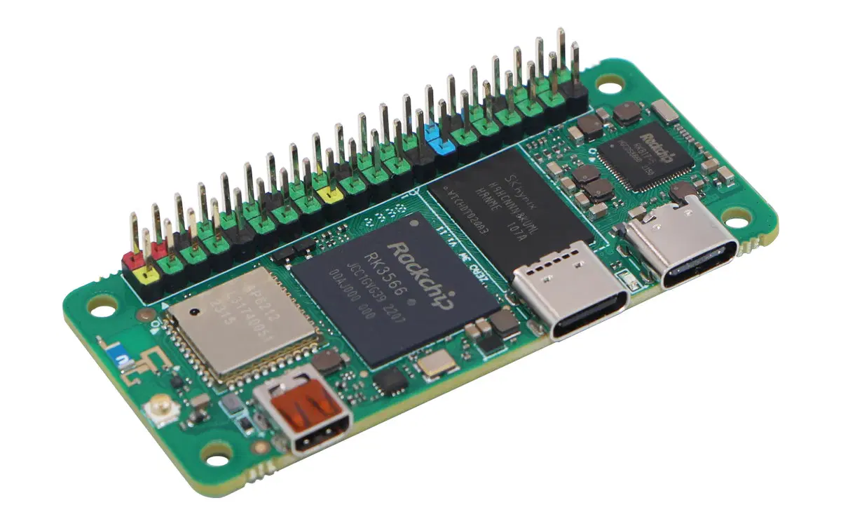 SBC Radxa Zero 3W cấu hình như Orange Pi 3B, hình dạng như Raspberry Pi Zero 2W